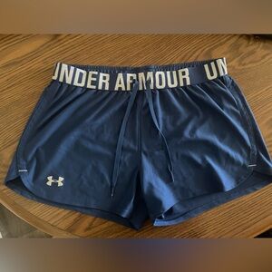 Under Armour Blue Running Shorts